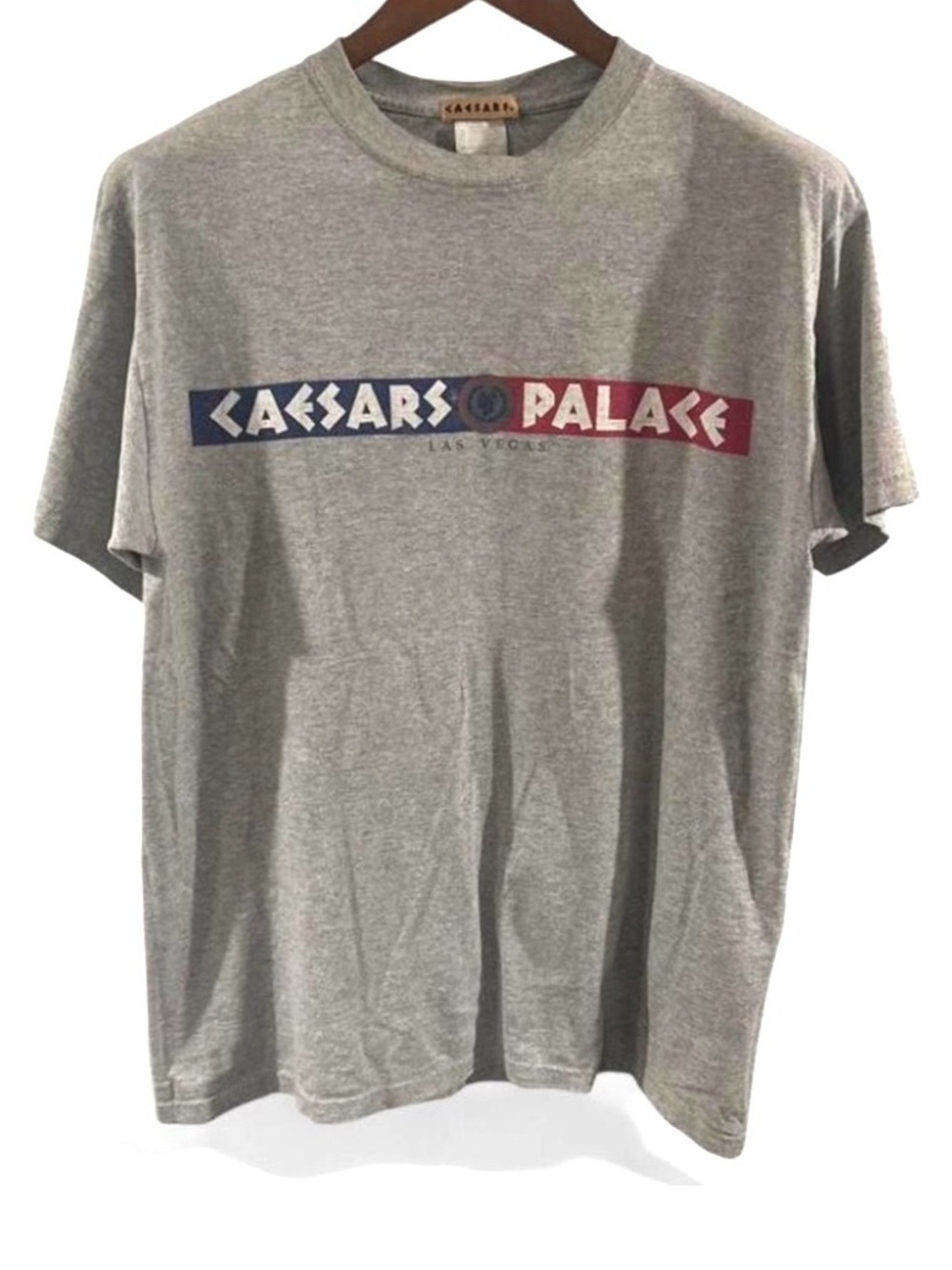 Vintage Y2K Caesars Palace Las Vegas Gray T-Shirt Size Men’s Large